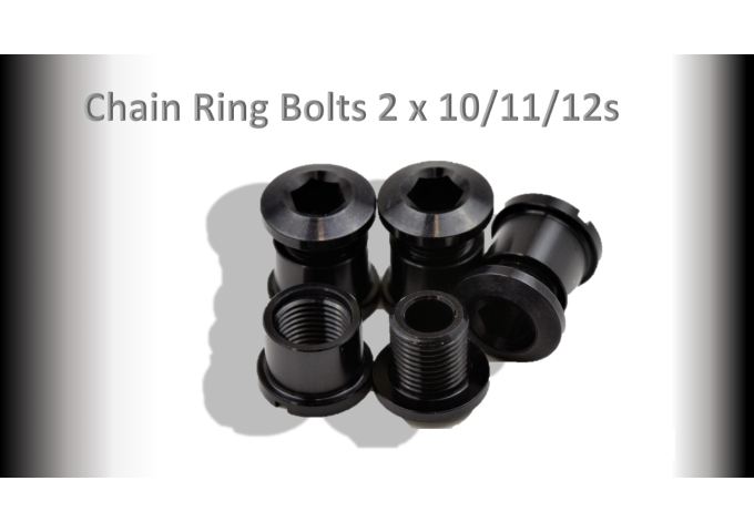 ROAD Chainring Bolts - 5 pcs (8mm - 7mm) for 2 x Chainring set